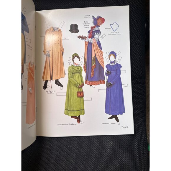 Pride & Prejudice Paper Dolls By Brenda Sneathen Mattox - Picture 3 of 5